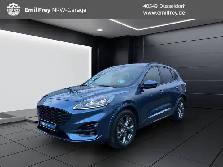 Blau Gebraucht 2023 Ford Kuga ST-Line X SUV | 26.875 € (Superpreis) - Bild 1/4
