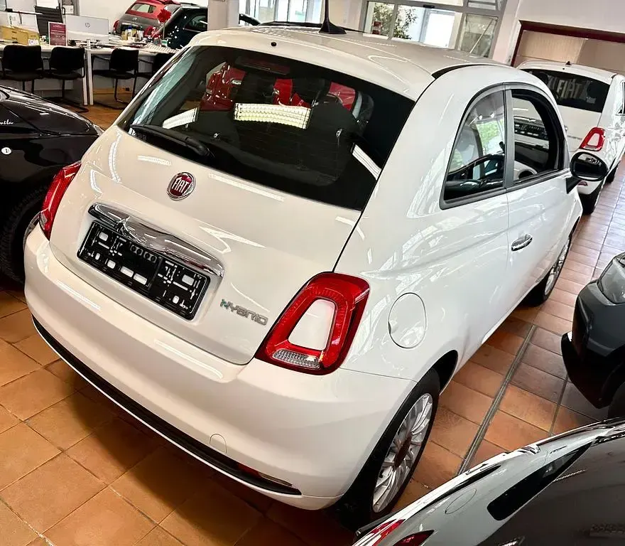 Gebraucht Fiat 500 69 PS (50 kW) 2024 Bianco bianco/ bossa nova/calc Kleinwagen
