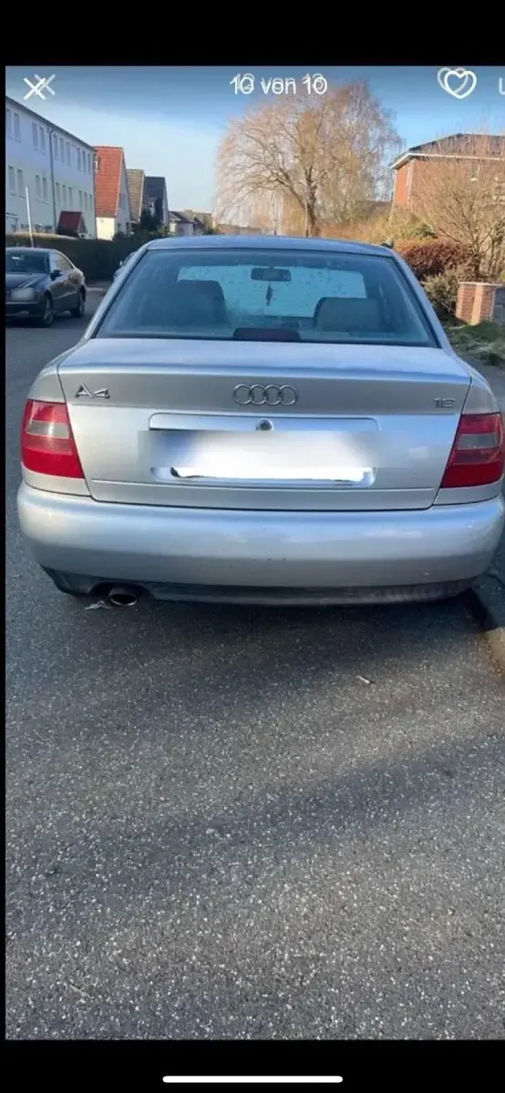 Second-hand Audi A4 102 CP (75 kW) 1997 Argintiu Berlinǎ