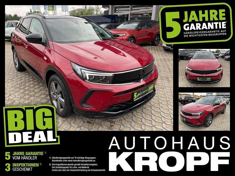 Rubin rot Gebraucht 2022 Opel Grandland X GS Line SUV | 22.980 € (Fairer Preis) - Bild 1/4
