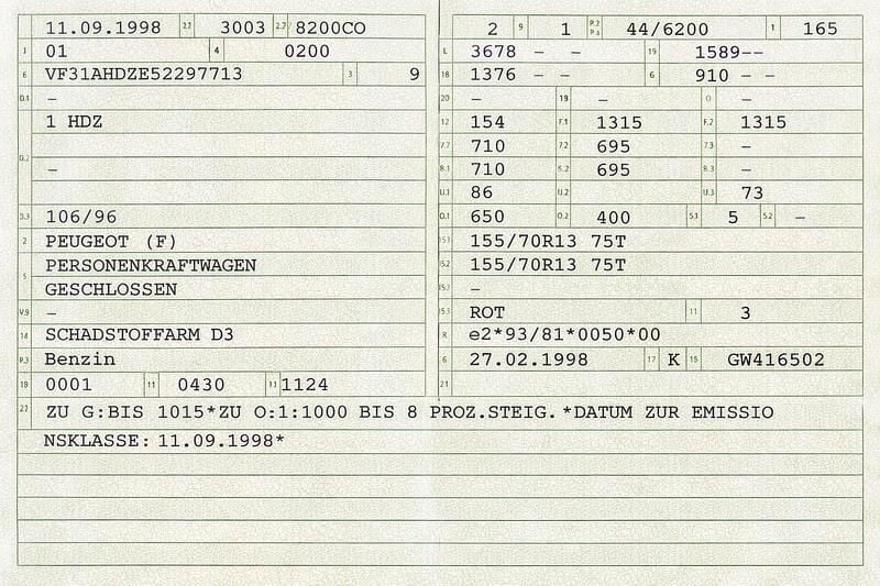 Gebraucht Peugeot 106 60 PS (44 kW) 1998 Rot Kleinwagen