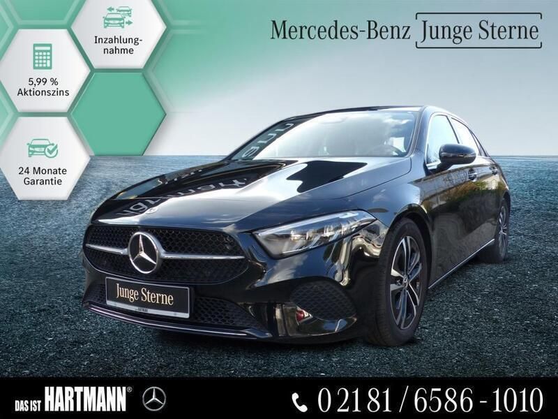 Schwarz Gebraucht 2023 Mercedes A180 Progressive Limousine | 28.860 € (Fairer Preis) - Bild 1/4