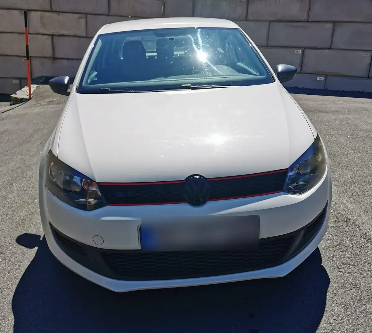 Gebraucht VW Polo Trendline 60 PS (44 kW) 2011 Weiß Kleinwagen