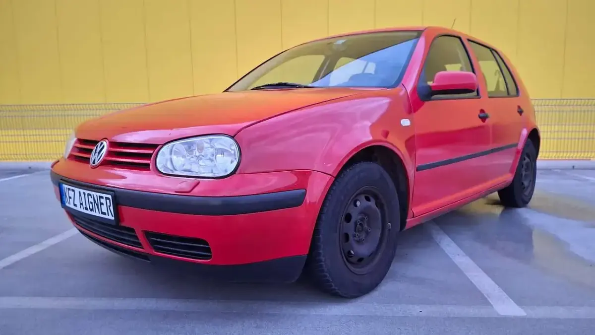 Brugt VW Golf III 75 HK (55 kW) 1999 Rød Sedan