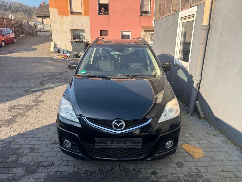 Schwarz Gebraucht 2008 Mazda 5 Exclusive Van / Kleinbus | 1.100 € (Fairer Preis) - Bild 1/4