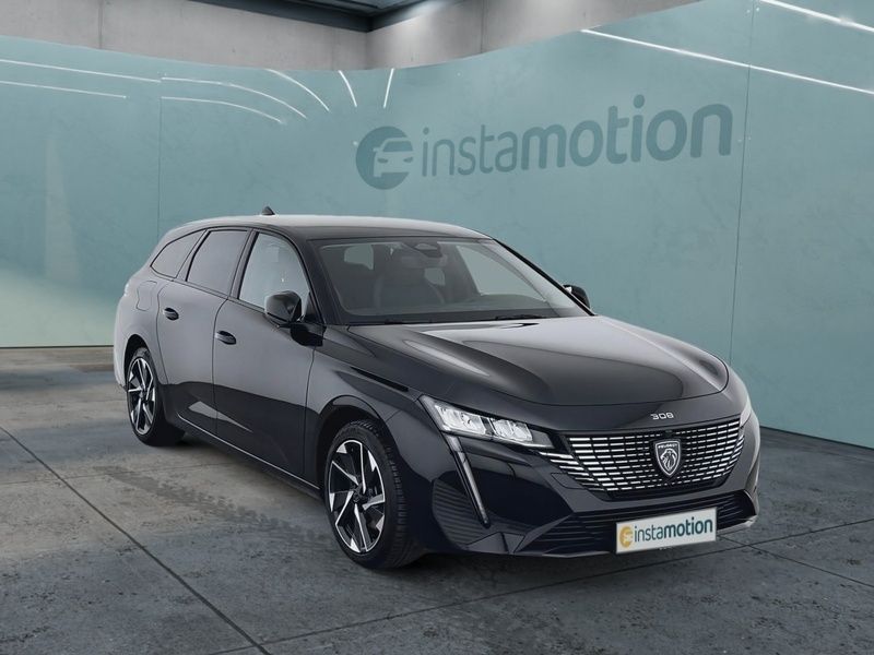 Schwarz Gebraucht 2023 Peugeot 308 Allure Van / Kleinbus | 24.270 € (Guter Preis) - Bild 1/3