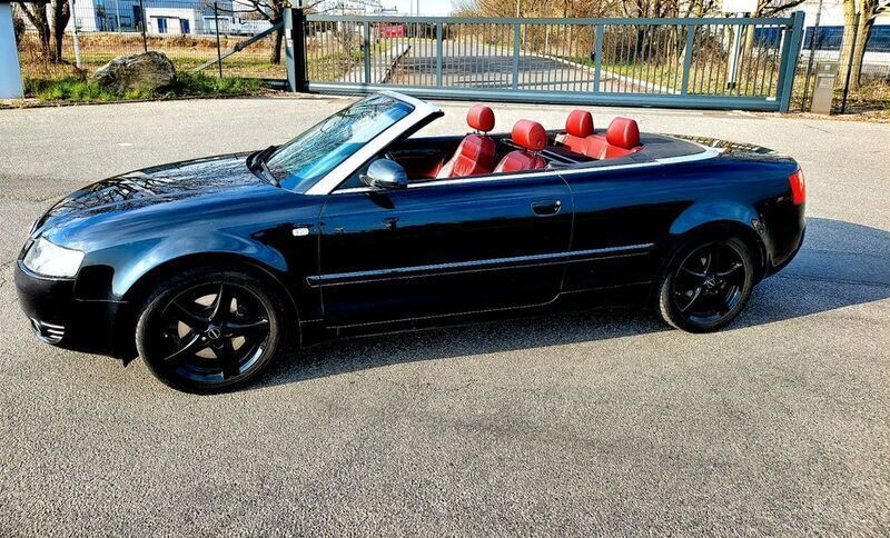Schwarz Gebraucht 2003 Audi A4 Cabriolet Sport Cabrio | 5.100 € (Fairer Preis) - Bild 1/4