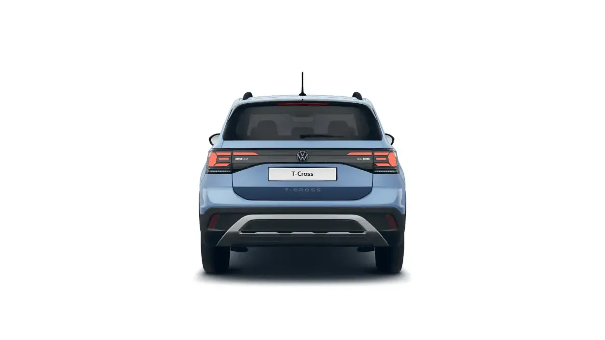 Gebraucht VW T-Cross Life 95 PS (69 kW) 2024 Clear blue (blau) SUV
