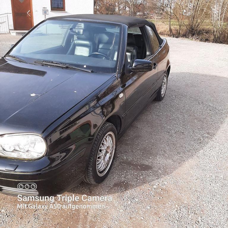Gebraucht VW Golf Cabriolet Conceptline 116 PS (85 kW) 2001 Schwarz Cabrio