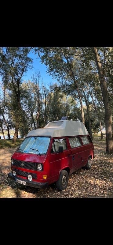 Rot Gebraucht 1986 VW T3 Van | 6.999 € - Bild 1/4