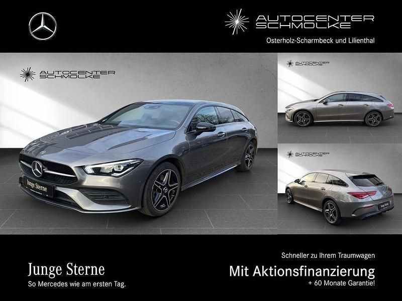 Grau Gebraucht 2020 Mercedes CLA250e Shooting Brake AMG Kombi | 28.890 € (Fairer Preis) - Bild 1/4
