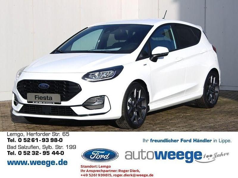 Weiß Gebraucht 2023 Ford Fiesta ST-Line Kleinwagen | 20.990 € (Fairer Preis) - Bild 1/4