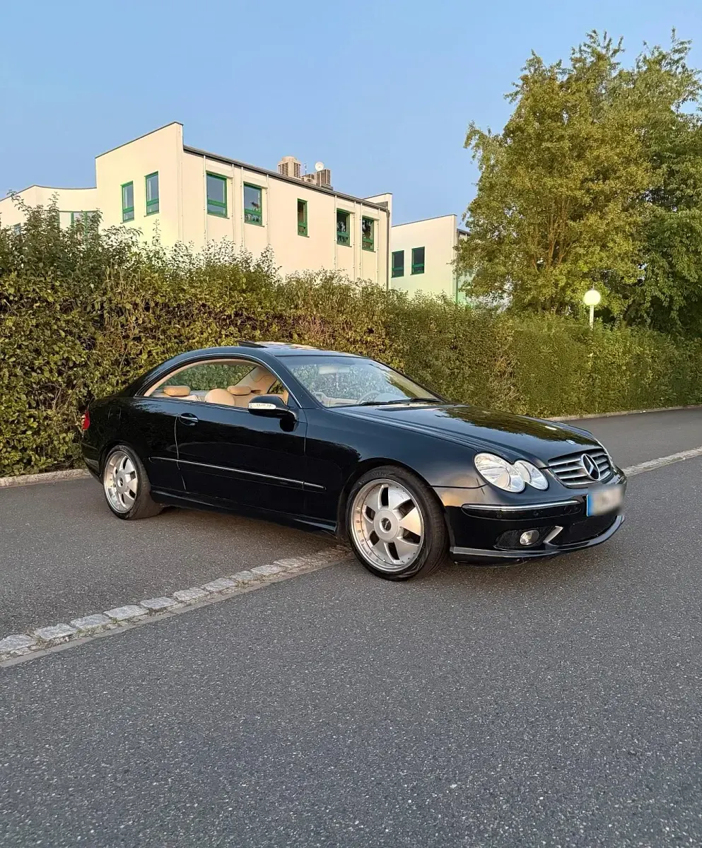 Gebraucht Mercedes CLK240 Elegance 170 PS (125 kW) 2002 Schwarz Coupé
