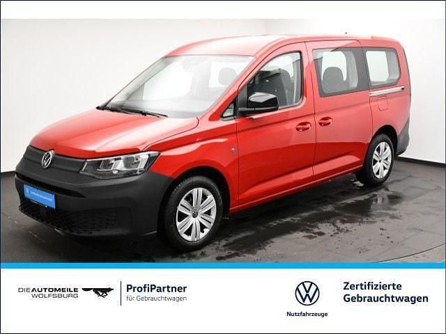Gebraucht VW Caddy Maxi Basis 114 PS (83 kW) 2022 Rot Van / Kleinbus