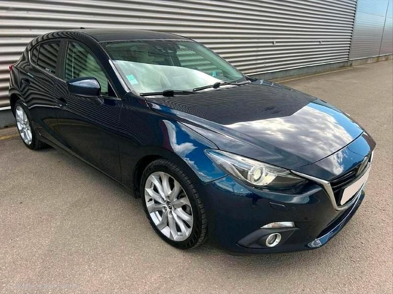 Gebraucht Mazda 3 Go 105 PS (77 kW) 2017 Blau Limousine