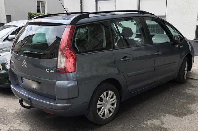 Gebraucht Citroën Grand C4 Picasso 109 PS (80 kW) 2007 Grau metallic Van / Kleinbus