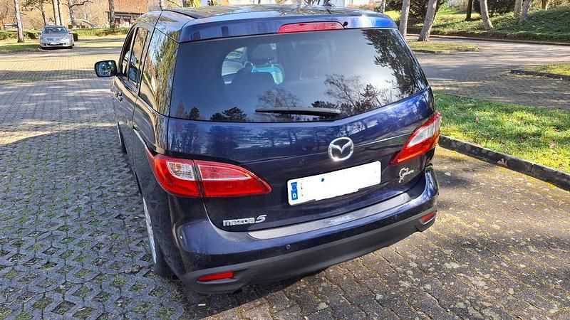 Gebraucht Mazda 5 Center-Line 150 PS (110 kW) 2013 Blau Van / Kleinbus