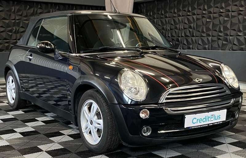 Schwarz Gebraucht 2007 Mini One Cabriolet Cabrio | 4.990 € (Fairer Preis) - Bild 1/3