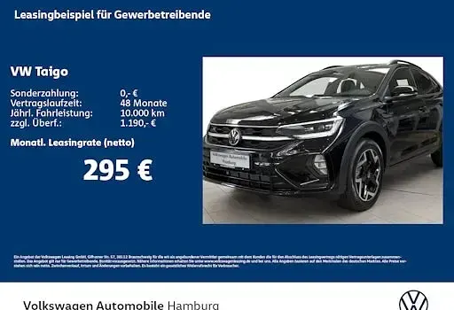 Neu VW Taigo R-line 116 PS (85 kW) 2025 Schwarz SUV