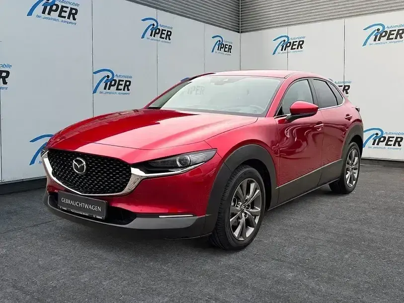 Gebraucht Mazda CX-30 Selection 186 PS (136 kW) 2023 Rot SUV