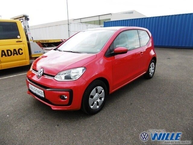 Red (rot) Gebraucht 2018 VW up! move up! Kleinwagen | 8.460 € (Fairer Preis) - Bild 1/4
