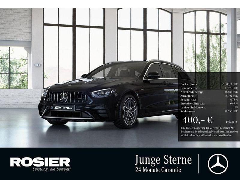 Schwarz Gebraucht 2021 Mercedes E53 AMG AMG Kombi | 55.380 € (Fairer Preis) - Bild 1/4