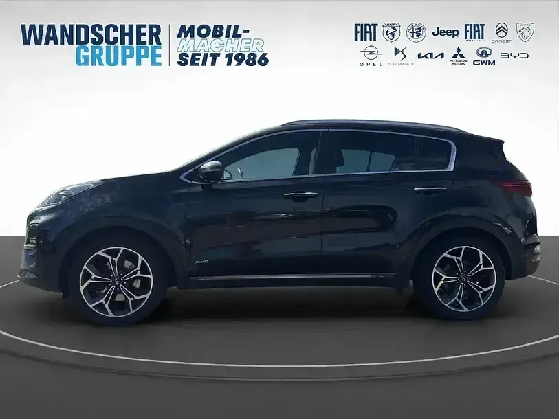 Gebraucht Kia Sportage GT-Line 185 PS (136 kW) 2021 Schwarzandere SUV