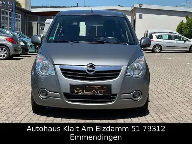 Gebraucht Opel Agila Edition 86 PS (63 kW) 2010 Grau Kleinwagen