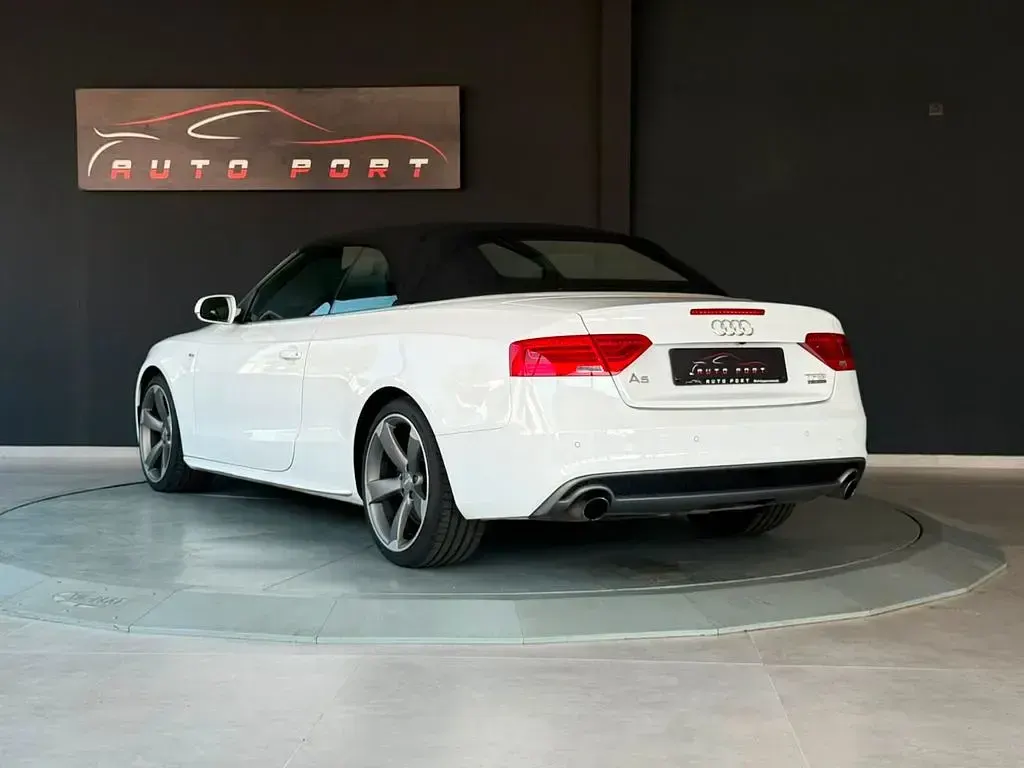 Gebraucht Audi A5 Cabriolet S-Line 224 PS (164 kW) 2015 Ibisweiss Cabrio