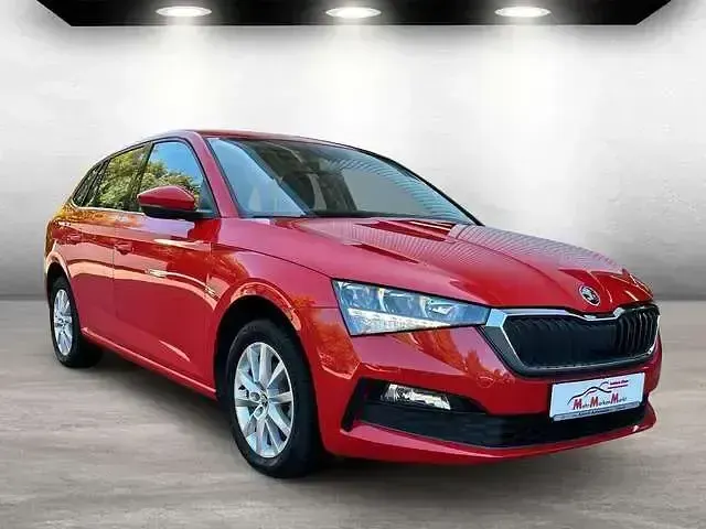 Gebraucht Skoda Scala Ambition 116 PS (85 kW) 2019 Rot Kleinwagen