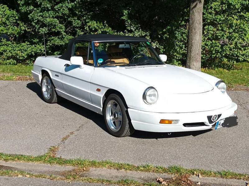 Weiß Gebraucht 1991 Alfa Romeo Spider Cabrio | 17.000 € - Bild 1/4