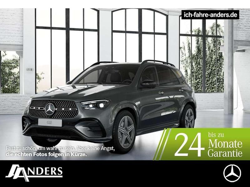 Selenitgrau Gebraucht 2023 Mercedes GLE350e Night SUV | 82.450 € (Fairer Preis) - Bild 1/3
