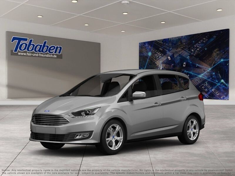 Silber Gebraucht 2018 Ford C-MAX Van / Kleinbus | 12.890 € (Etwas zu teuer) - Bild 1/4