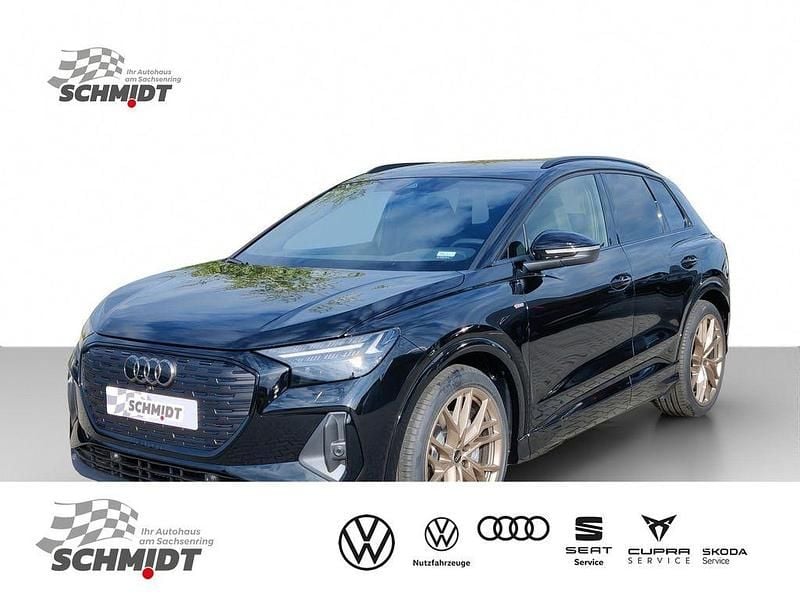 Schwarz Neu 2025 Audi Q4 e-tron Basis SUV | 63.490 € - Bild 1/4