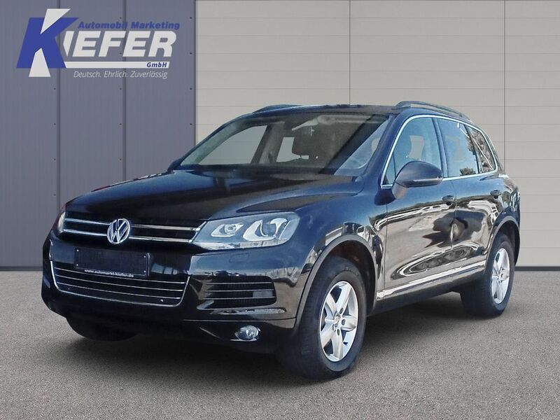 Schwarz Gebraucht 2013 VW Touareg SUV | 13.990 € (Guter Preis) - Bild 1/4