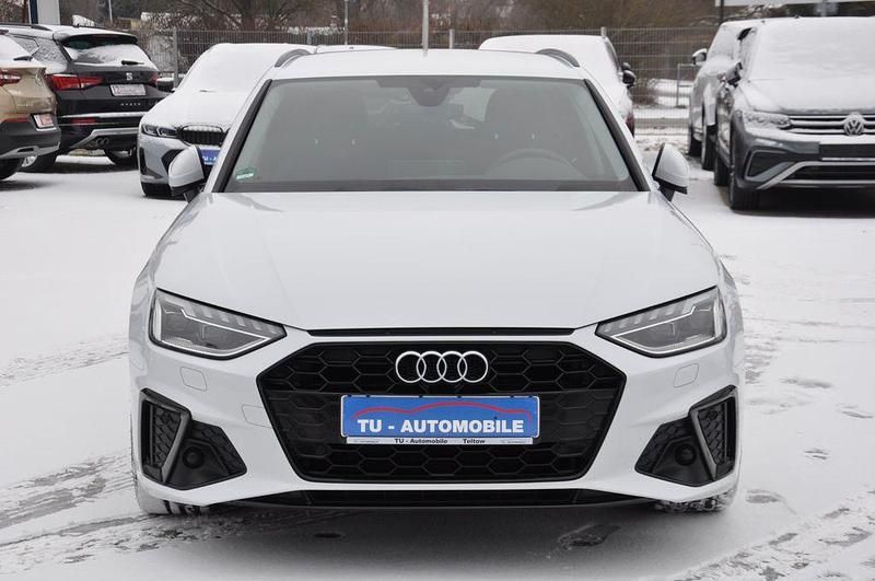 Gebraucht Audi A4 S-Line 163 PS (119 kW) 2021 Weiß Kombi