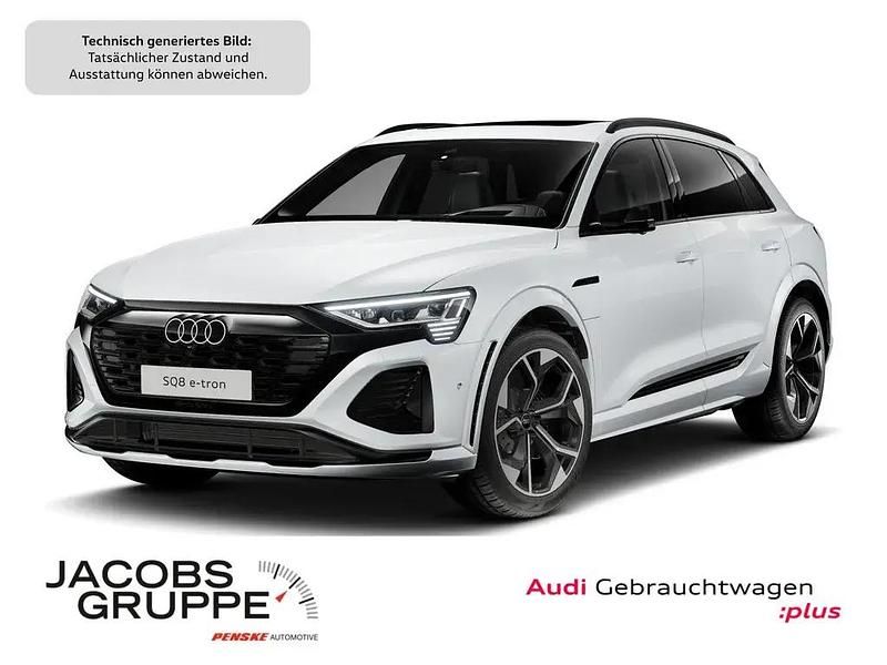 Gebraucht Audi SQ8 e-tron Ambiente 272 kW (370 PS) 2024 Weiß SUV