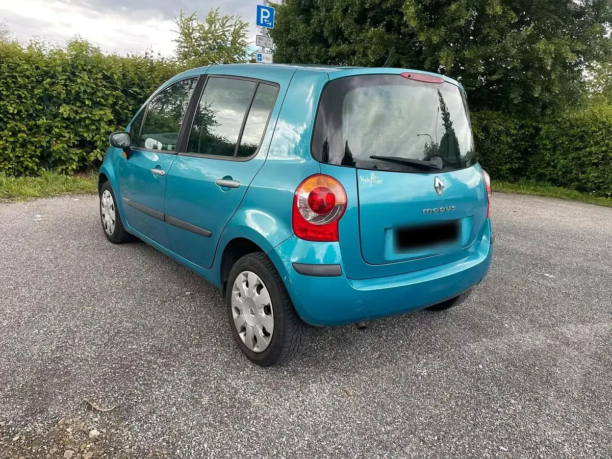 Gebraucht Renault Modus 88 PS (64 kW) 2005 Blau Van / Kleinbus