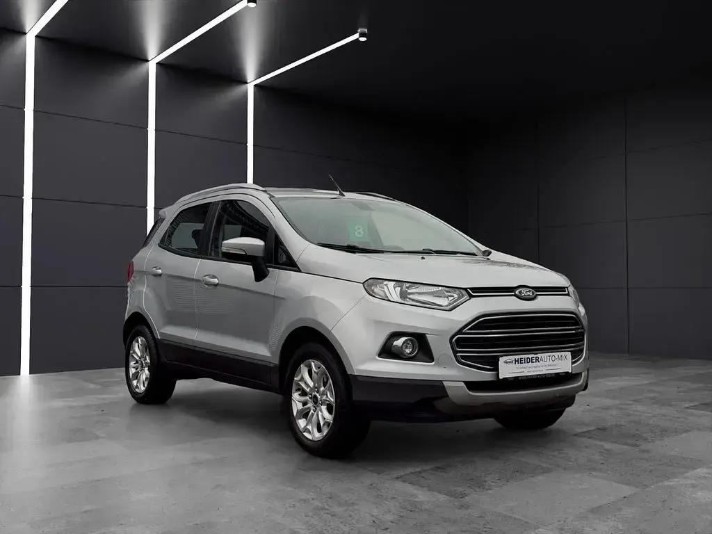 Brugt Ford Ecosport Titanium 125 HK (91 kW) 2017 Sølv SUV