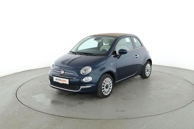 Blau Gebraucht 2019 Fiat 500C Lounge Cabrio | 11.790 € (Fairer Preis) - Bild 1/3