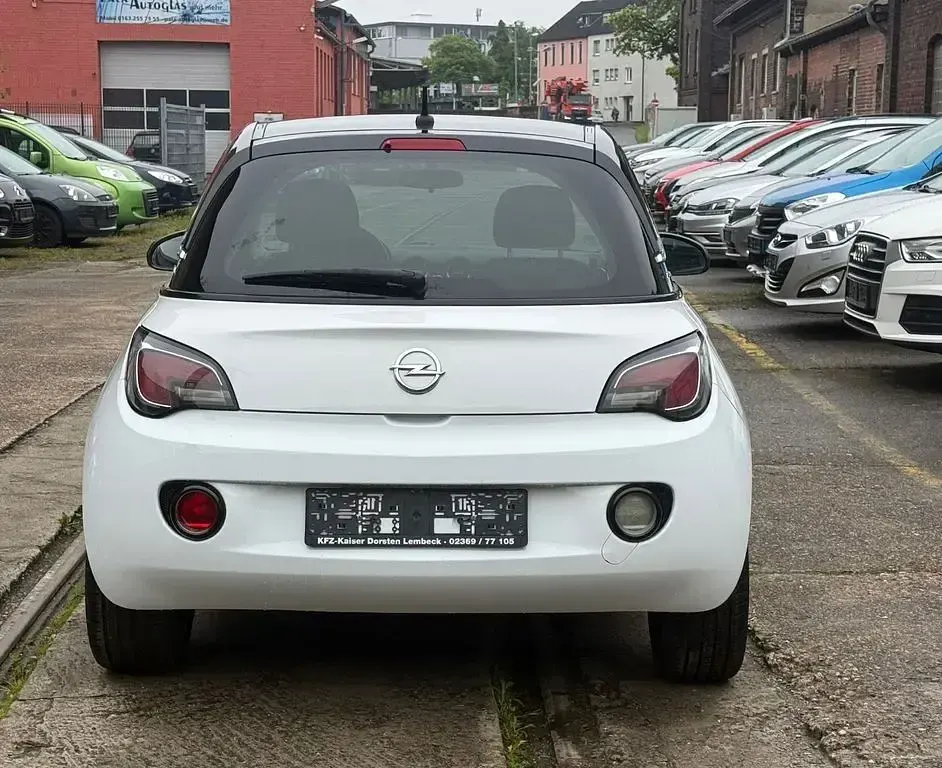 Gebraucht Opel Adam Slam 87 PS (63 kW) 2013 Weiß Kleinwagen