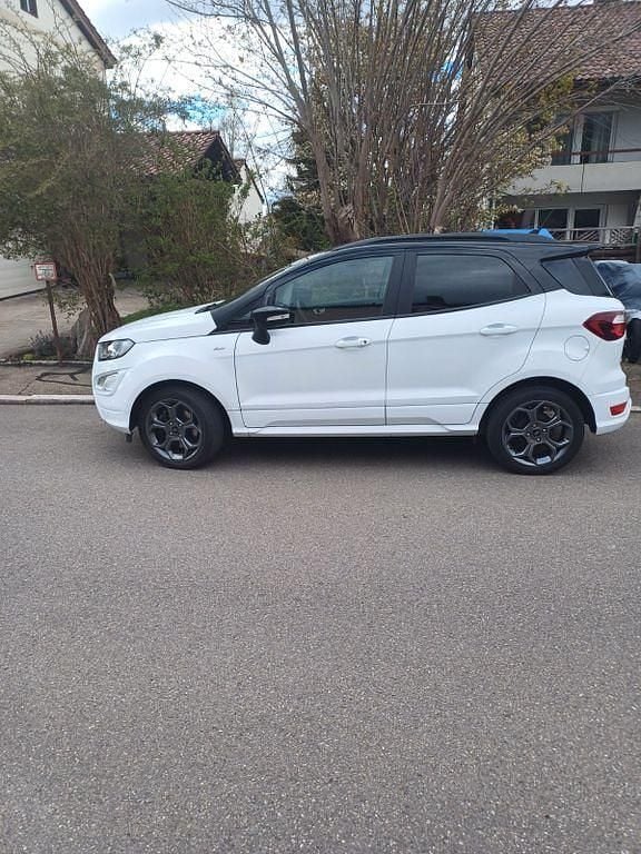 Gebraucht Ford Ecosport ST-Line 125 PS (91 kW) 2018 Weiß SUV