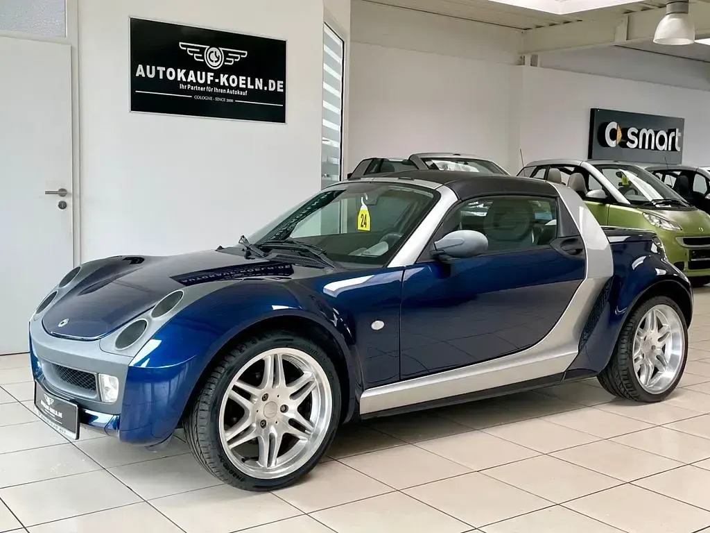 Usata Smart Roadster 61 CV (44 kW) 2004 Blu Cabrio