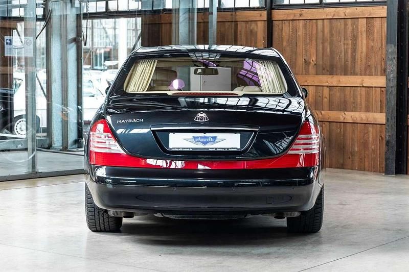 Gebraucht Maybach 57 551 PS (405 kW) 2006 Caspian schwarz/cote d'azur bl Limousine