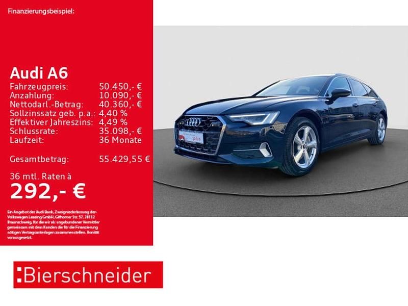 Blau (firmamentblau metallic) Gebraucht 2025 Audi A6 Ambiente Kombi | 50.450 € (Superpreis) - Bild 1/3