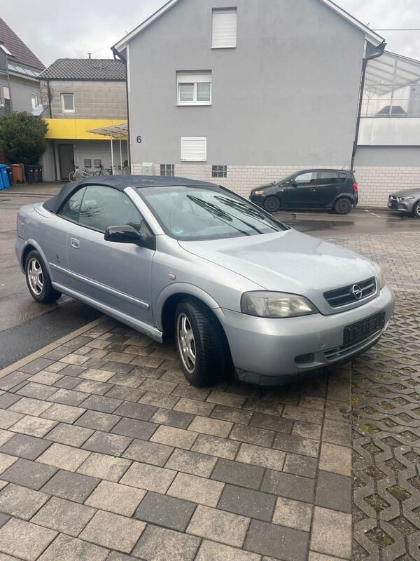 Silber Gebraucht 2002 Opel Astra Cabriolet Cabrio | 899 € (Superpreis) - Bild 1/4