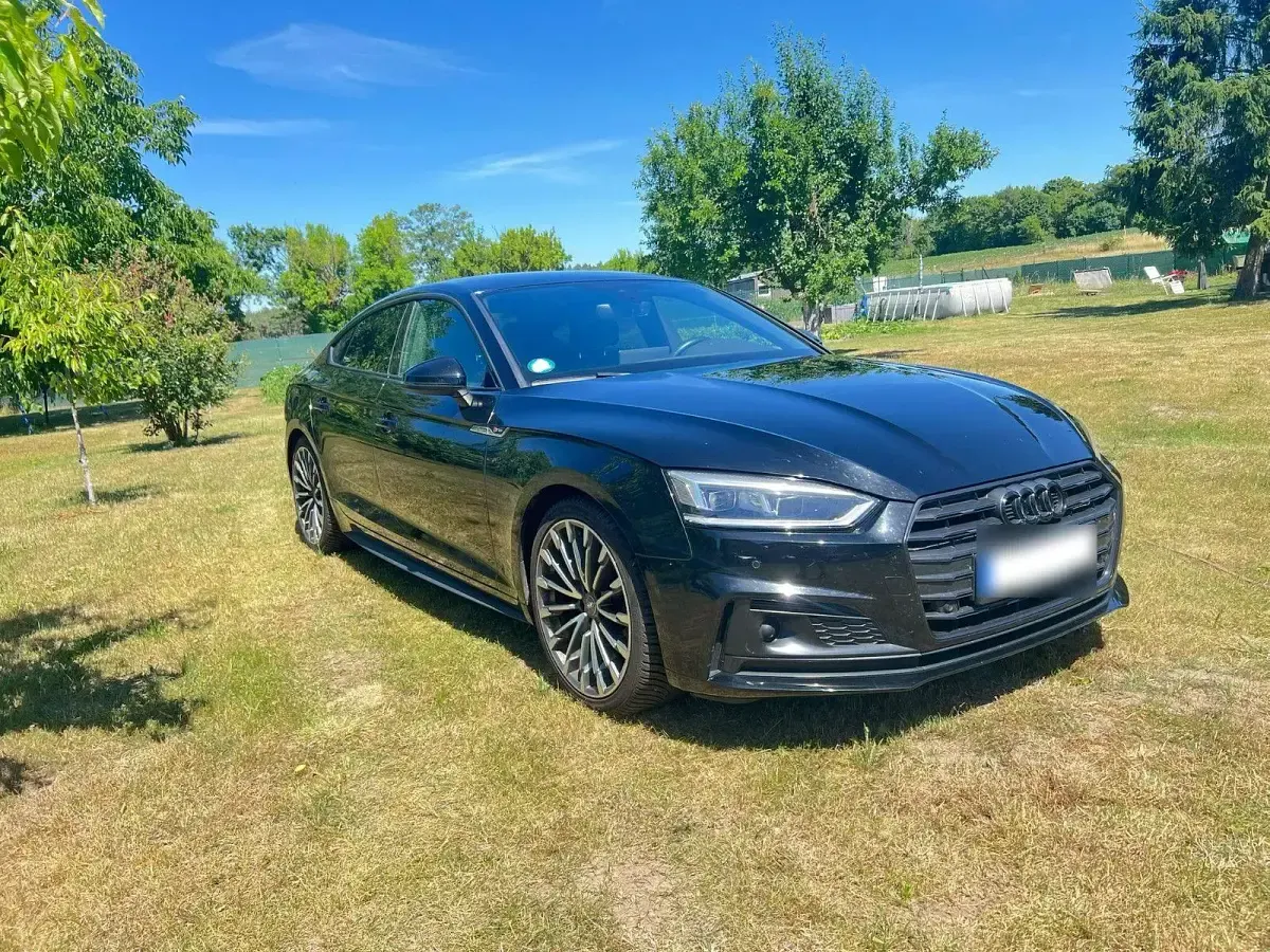 Gebraucht Audi A5 Sportback 150 PS (110 kW) 2018 Schwarz Kleinwagen