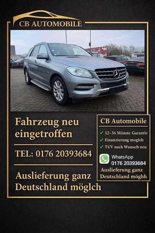 Gebraucht Mercedes ML250 204 PS (150 kW) 2012 Palladiumsilber  metalliclack SUV