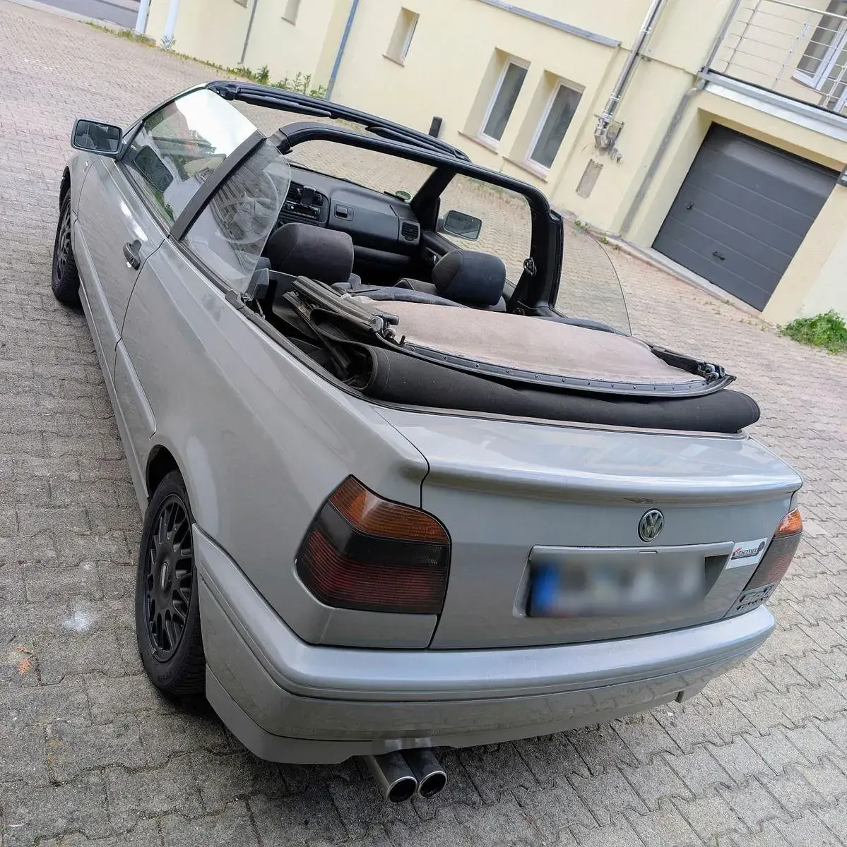 Gebraucht VW Golf Cabriolet 90 PS (66 kW) 1994 Grau Cabrio