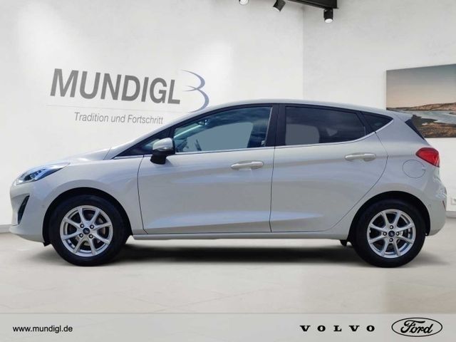 Gebraucht Ford Fiesta Titanium X 125 PS (91 kW) 2021 Metropolisweiß metallic (metallic) Kleinwagen